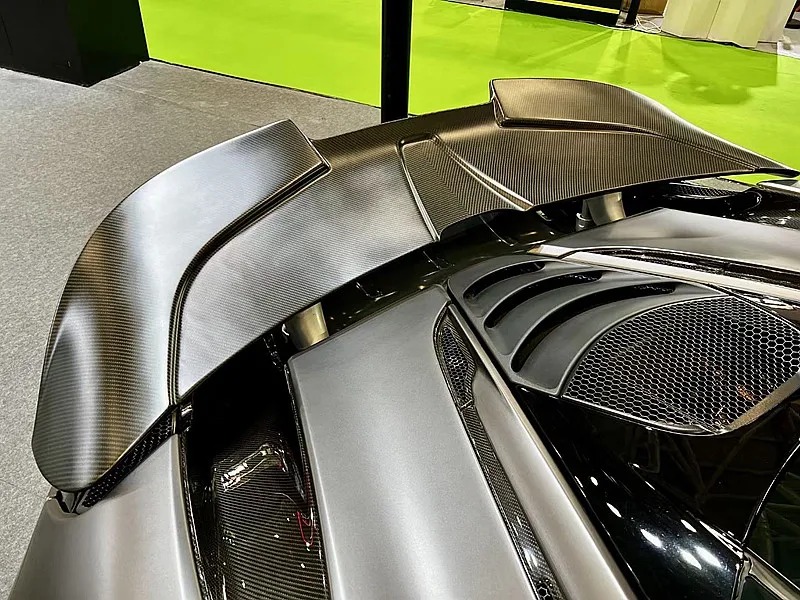 R Style Dry Carbon Fiber Spoiler for  720S GT Wing